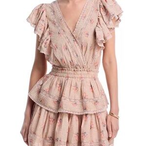 LoveShackFancy Gwen Heritage Mini Dress